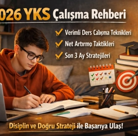 2026 YKS'ye Nasıl Çalışılır? Evde Verimli Ders Çalışma ve Net Artırma Rehberi