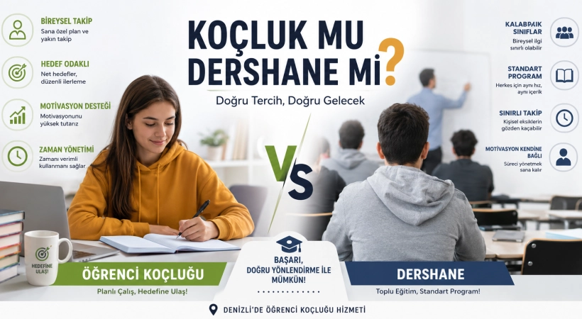 Koçluk mu Dershane mi ? Hangisi Daha İyi ?